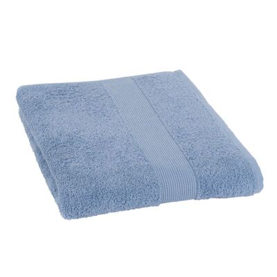 231004: Badhanddoek - 70 x 140 cm - BLAUW