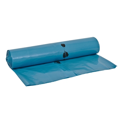 620343: HD zak - 58 x 100 cm - T23 - 75 l - BLAUW - rol 20 stuks