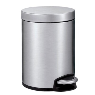 748072: Pedaalemmer in mat RVS - 5 l