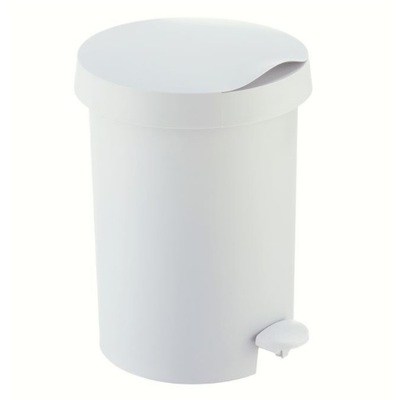 750102: Pedaalemmer kunststof - 5 l - WIT