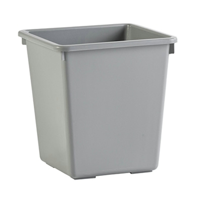 750201: Bomabin Select afvalbak in kunststof - 27 l - GRIJS