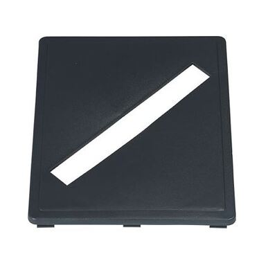 750407: Gleuf insert voor Bomabin Select Flat - GRIJS