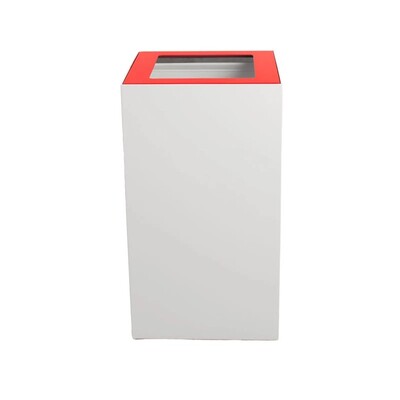 750527: Bomabin Select Modus - 90 l - WIT - deksel ROOD