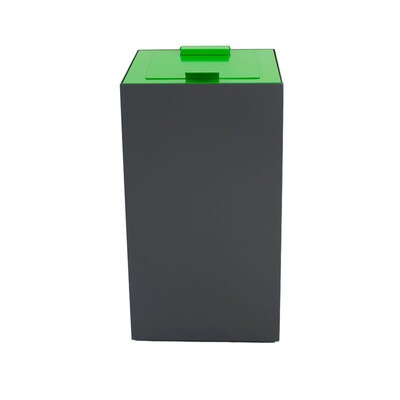 750541: Bomabin Select Modus - 90 l - GRIJS - gesloten deksel GROEN