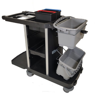 762202: Greenspeed C-Shuttle 200 - open werkwagen met 2 compartimenten en top down systeem