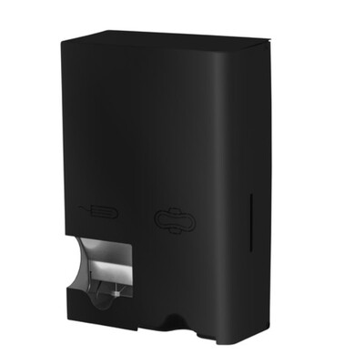 775936: Maandverband- & tampondispenser - RVS - ZWART